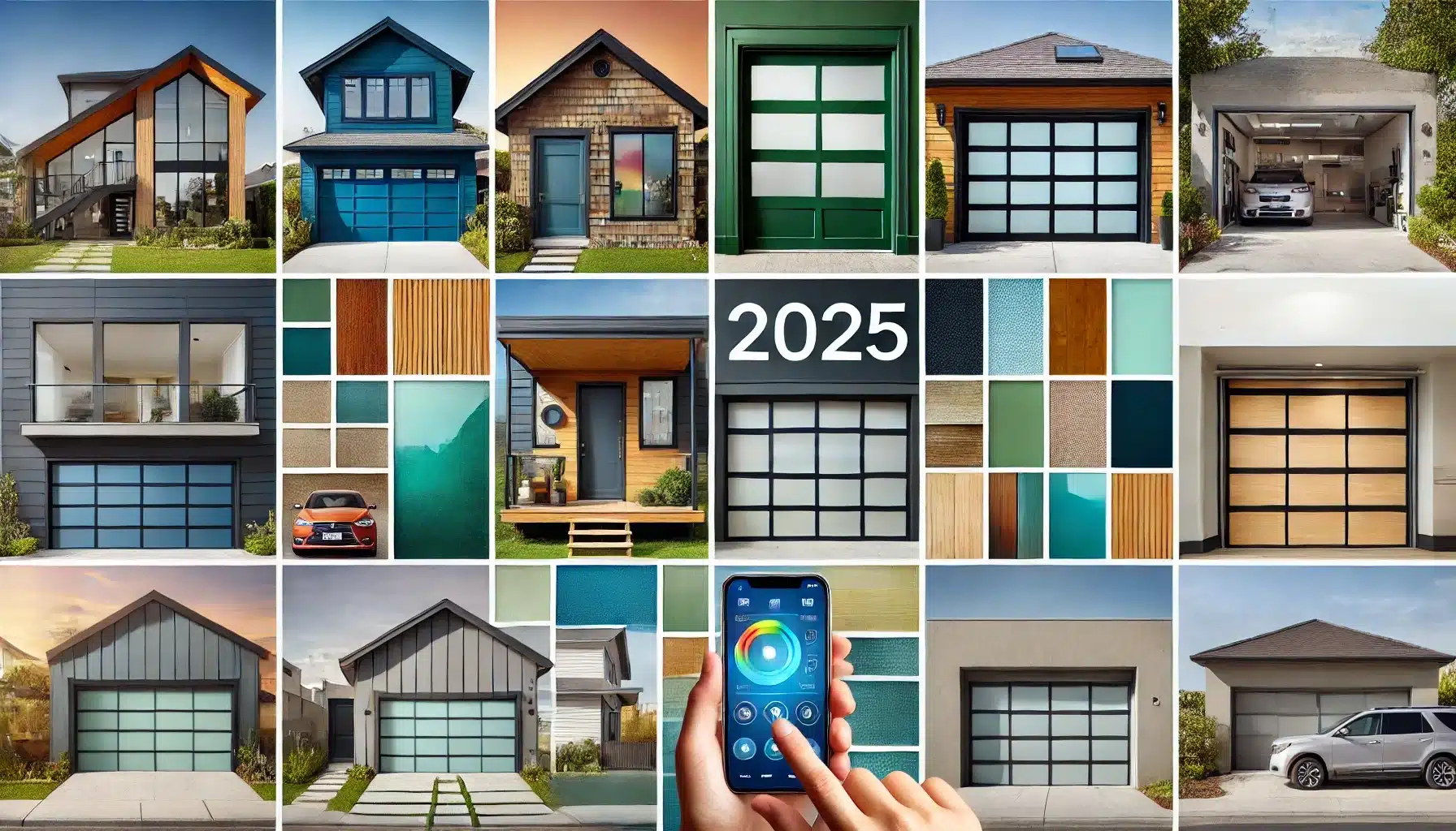 2025 Garage Door Trends: Fresh Looks and Smart Innovations for Your Home