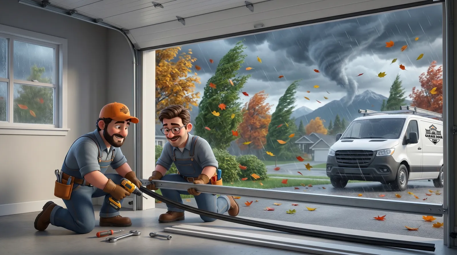 Storm-Season Prep: Protecting Your Chilliwack Garage Door from Windstorms