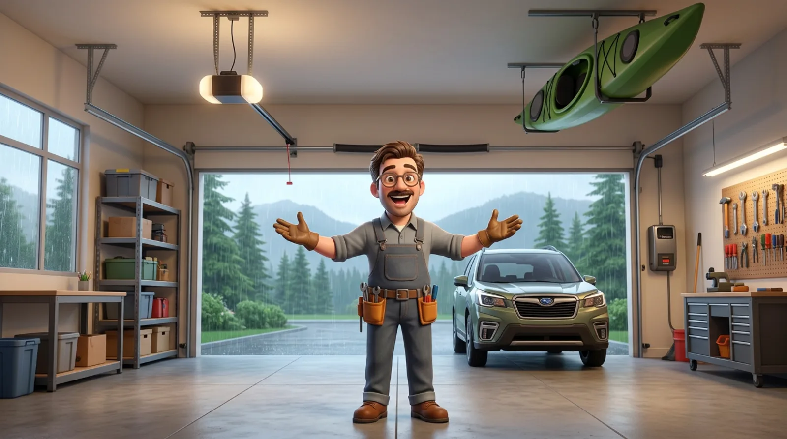 Wall-Mount vs. Ceiling-Mount Garage Door Openers