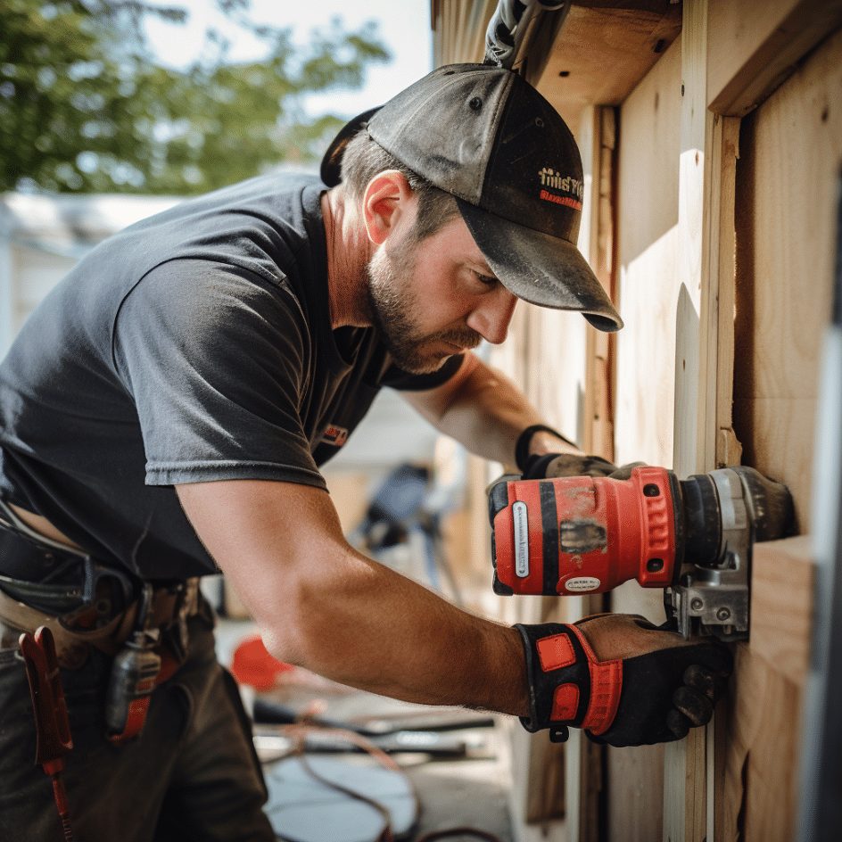 ika b technician working on a garage door 961f4076 715c 4706 8c71 af5168bf47a0