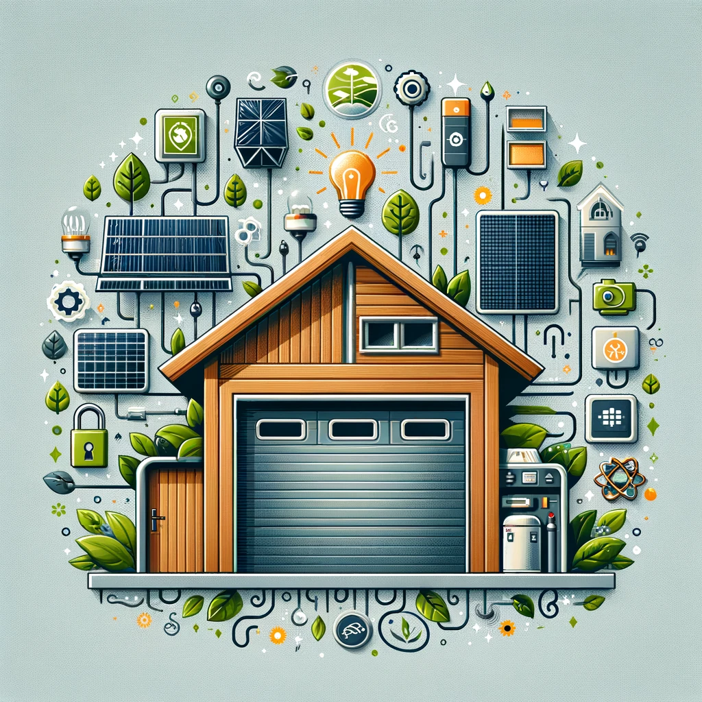 Innovative and eco friendly garage door