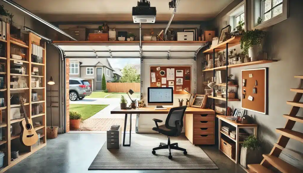 Garage home office