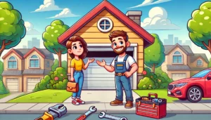 signs of garage door breakage